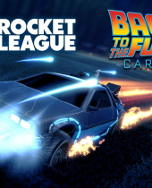 The DeLorean Time Machine Comes to Rocket League