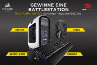 Corsair Gaming unterstützt deutschen e-Sport auf der ESL One Frankfurt 2015