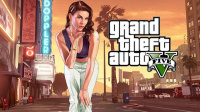 Neuer GTA V Trailer Ein Vorgarten mit Zaun und ein Hund names Skip