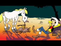 Lucky Luke  Der singende Draht