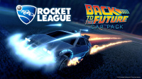 The DeLorean Time Machine Comes to Rocket League