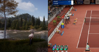 Tennis World Tour 2 und Hunting Simulator 2