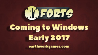 Forts, A Physics-Based Action Real-Time Strategy Game, Coming to Windows in Early 2017