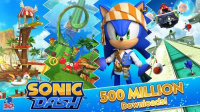 Sonic Dash feiert 500 Millionen Downloads