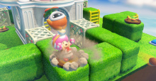 Toadette mischt kräftig mit in Captain Toad: Treasure Tracker