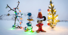 Disney Interactive wünscht Frohe Weihnachten mit festlich inszenierten Fotos beliebter Disney Infinity Figuren