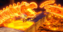 Toadette mischt kräftig mit in Captain Toad: Treasure Tracker