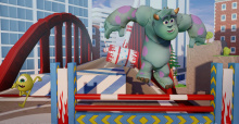 Disney Infinity: Neues Bildmaterial zum Die Monster Uni-Playset enthüllt