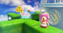 Toadette mischt kräftig mit in Captain Toad: Treasure Tracker