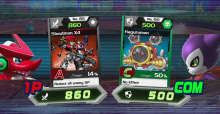 Digicards entscheiden den Kampf in Digimon All-Star Rumble