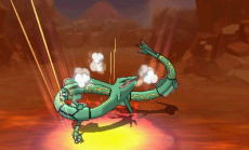 Das Legendäre Pokémon Rayquaza erscheint neben Groudon und Kyogre in Pokémon Omega Rubin und Pokémon Alpha Saphir