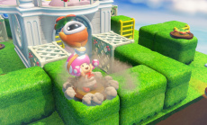 Toadette mischt kräftig mit in Captain Toad: Treasure Tracker