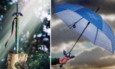 Legend of Zelda Song of Storms Umbrella