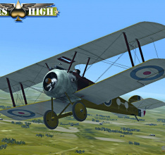 Die Kampfflugsimulation Aces High am heute