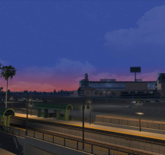 PC-Simulationsspiel: Die kalifornische Küste vom Zug aus erleben