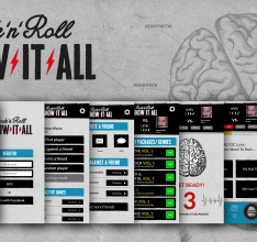 RocknRoll Knowitall - The Ultimate Rock Quiz available for iOS and Android soon