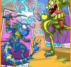 Jede Menge BAM!-Bule in Battles and Monsters