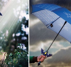Legend of Zelda Song of Storms Umbrella