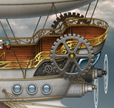 Skyborn - Ein magisches Steampunk-Abenteuer