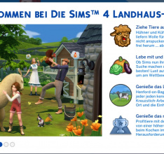 Die Sims 4 Landhaus-Leben