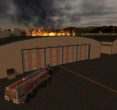 Flughafen-Feuerwehr-Simulator jetzt im Handel