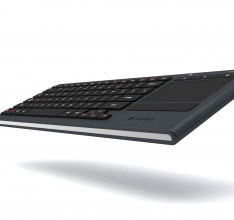 Logitech Illuminated Living-Room Keyboard K830: Komfortable Steuerung des vernetzten Fernsehers via PC