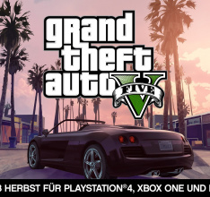 Rockstar Games kündigt Grand Theft Auto V für PlayStation4, Xbox One und PC für Herbst an