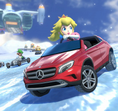 Mario Kart 8 - Mario tritt im Mercedes-Benz aufs Spaßpedal