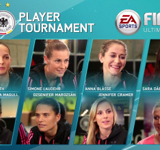 FIFA 16 Turnier mit den Stars der Frauen-Nationalmannschaft des DFB