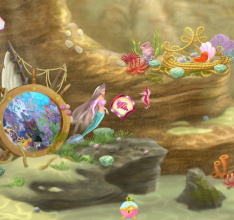 Barbie - Styling Studio &amp; Barbie als Meerjungfrau