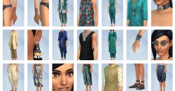 Die Sims 4 Fashion Street- und Incheon Style-Set