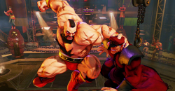 Zangief Shows Up in Street Fighter V