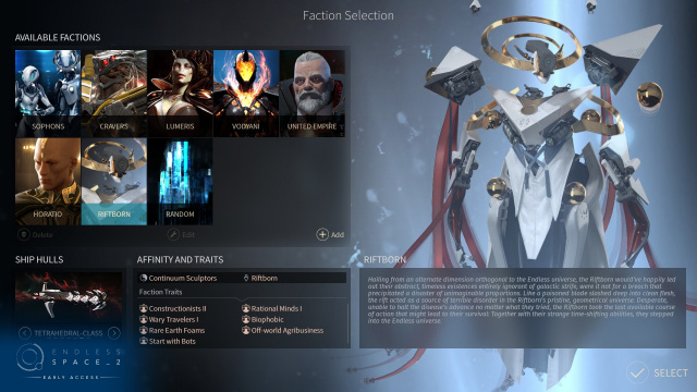 Endless Space 2 bekommt neue Fraktion und erweiterten Multiplayer-ModusNews  |  DLH.NET The Gaming People