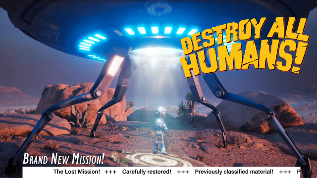 Die verlorene Mission: Ein Teaser für Destroy All Humans! neuen LevelNews  |  DLH.NET The Gaming People