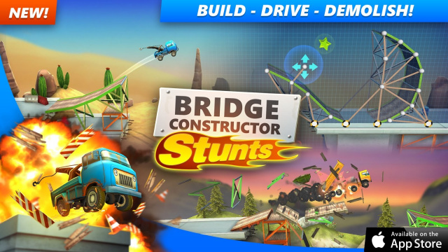 Bridge Constructor Stunts ist jetzt verfügbar auf iOSNews  |  DLH.NET The Gaming People