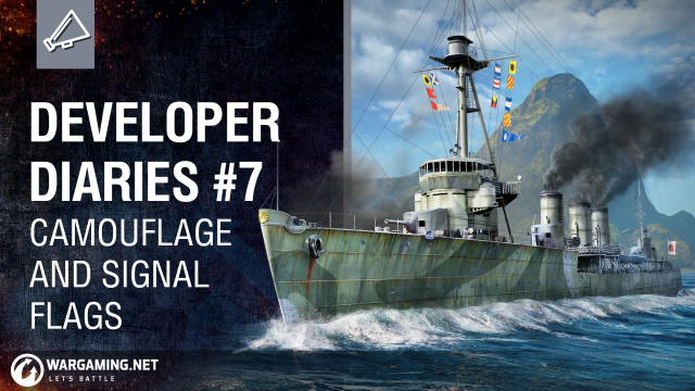 World of Warships – New Dev Diary Showcases Signal Flags and CamouflageVideo Game News Online, Gaming News