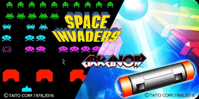 Arcade Classics Space Invaders and Arkanoid Headed to New 