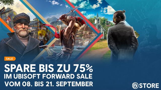 UBISOFT FORWARD SALE MIT BIS ZU 75 PROZENT RABATTNews  |  DLH.NET The Gaming People