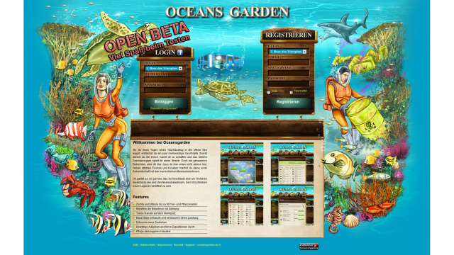 Deutsches Browsergame Oceansgarden.de startet in die Open BetaNews - Spiele-News  |  DLH.NET The Gaming People