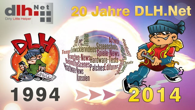 20 Jahre DLH.Net der Dirty Little HelperNews - Spiele-News  |  DLH.NET The Gaming People