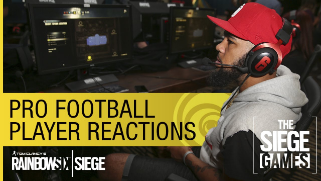 Ubisoft Releases Rainbow Six Siege Football Player Reactions TrailerVideo Game News Online, Gaming News