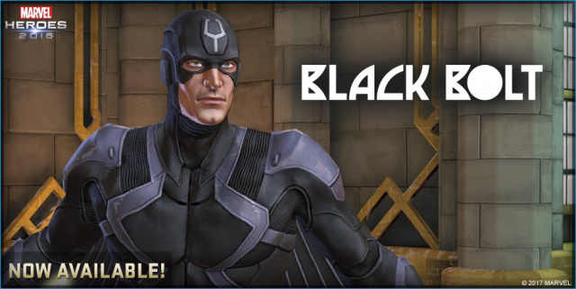 Black Bolt Arrives On Marvel Heroes Omega To Coincide With Awful TV Show!Video Game News Online, Gaming News