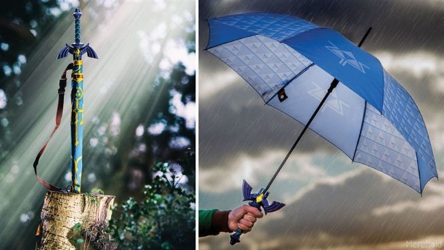 Behold! The Zelda Master Sword Umbrella Is Here To 