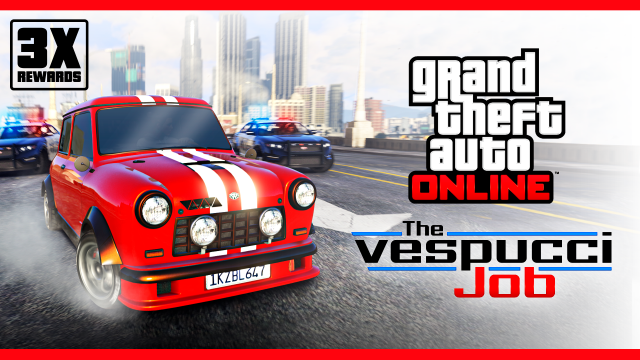 Diese Woche in GTA Online: 3x Belohnungen in The Vespucci JobNews  |  DLH.NET The Gaming People