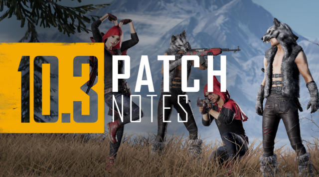 PUBG Update 10.3 jetzt auf allen Plattformen verfügbarNews  |  DLH.NET The Gaming People