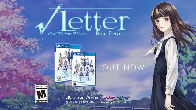 Root Letter is Out Now in North America!Video Game News Online, Gaming News