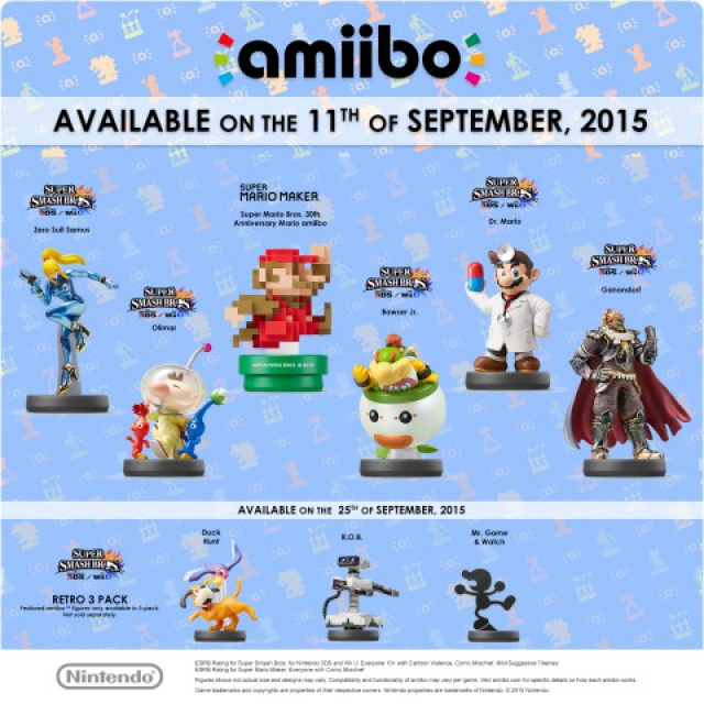 Nintendo to Launch New amiibo Figures in SeptemberVideo Game News Online, Gaming News