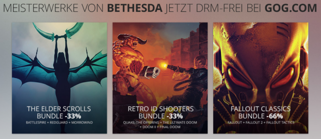 Bethesda Softworks neuer Partner von GOG.comNews - Spiele-News  |  DLH.NET The Gaming People