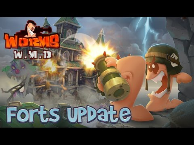 Worms W.M.D. Receives Free Forts Mode UpdateVideo Game News Online, Gaming News