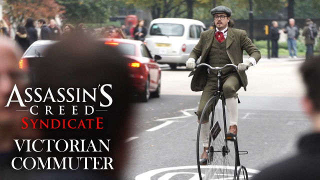Victorian-Era Penny Farthings Line London's Cycle Lanes to Promote Assassin's Creed: SyndicateVideo Game News Online, Gaming News